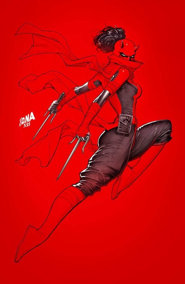 DAREDEVIL #29 DAVID NAKAYAMA EXCLUSIVE VIRGIN VARIANT C COVER MARVEL COMICS 2021