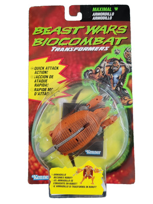 Beast Wars Biocombat Transformers Maximal Armadillo GIG Kenner
