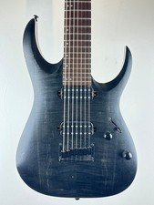 Ibanez RGA742FM Trans Gray Flat Satin 7 String Electric Guitar