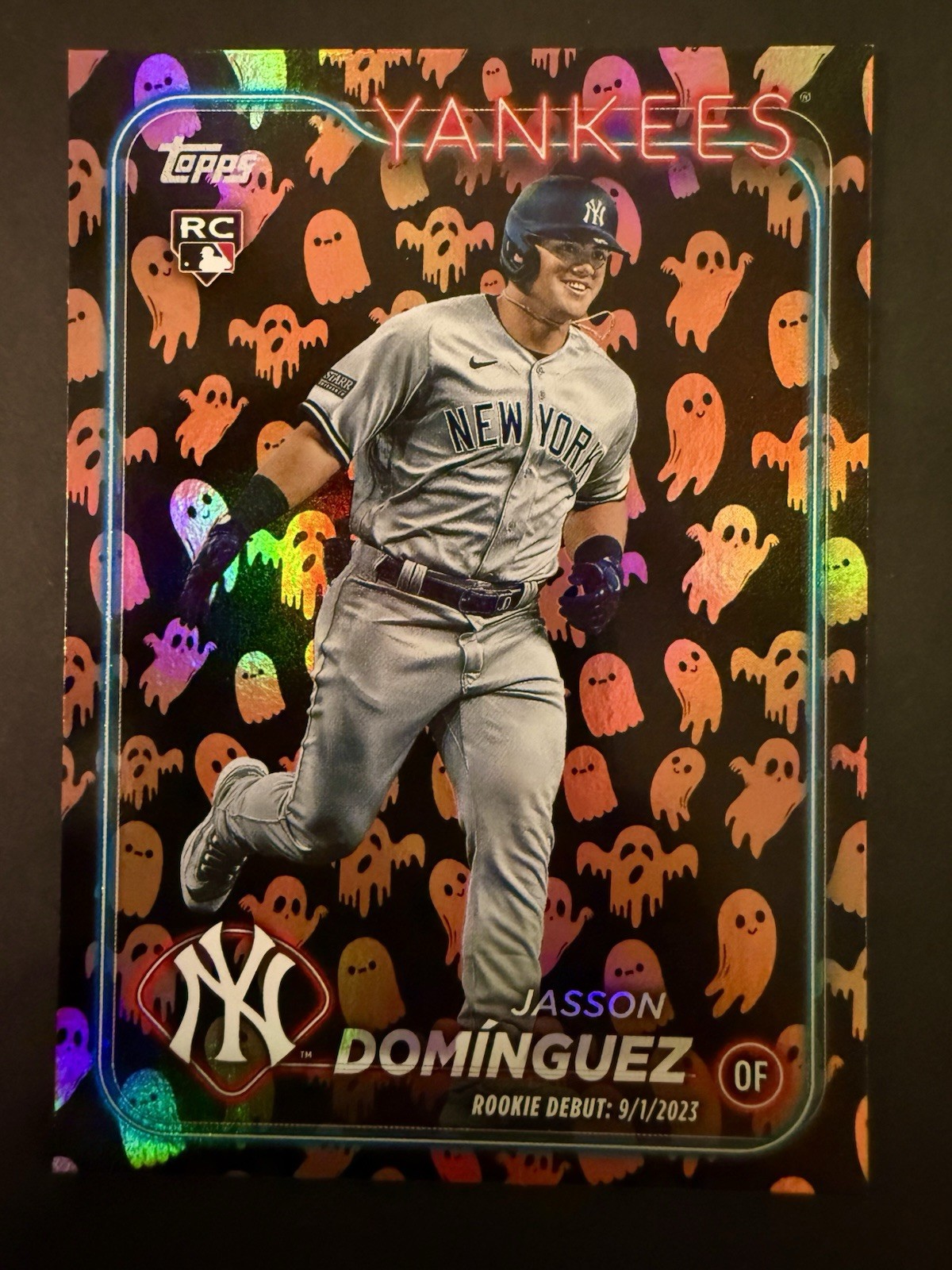 2024 Topps Update Series - Rookie Debut Jasson Dominguez #US175 Ghost Foil (RC)