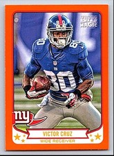 2013 Topps Magic Mini Orange Border  Victor Cruz 252