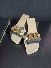New Women Flat Size Slide Sandals