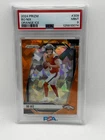 2024 Panini Prizm Bo Nix Orange Cracked Ice Prizm Rookie PSA 9