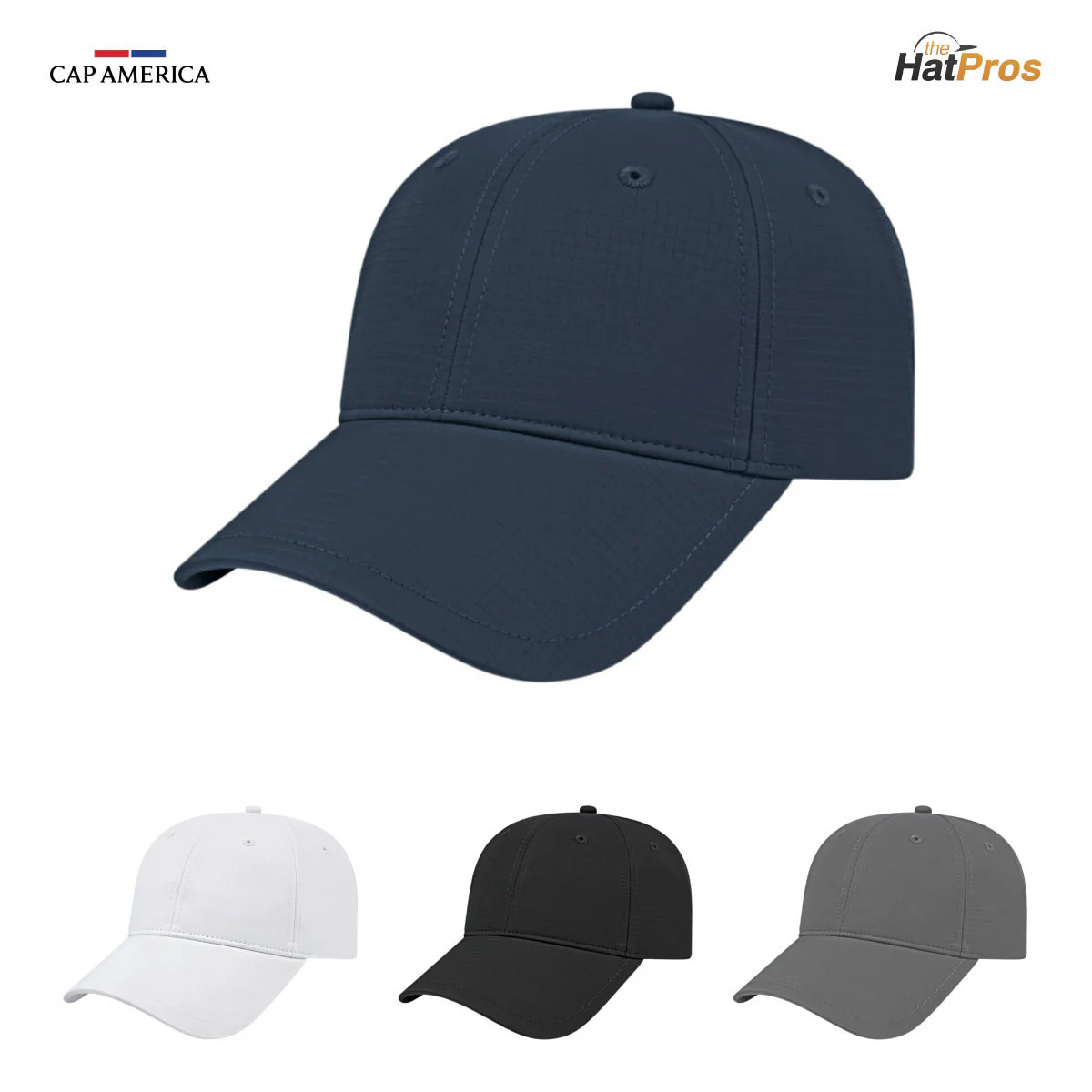 Cap America i7023 Performance Hat UV Guard Adjustable Baseball Cap