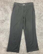 St.John Sport Womens Black Pants Trousers Size 8 Classic Fit