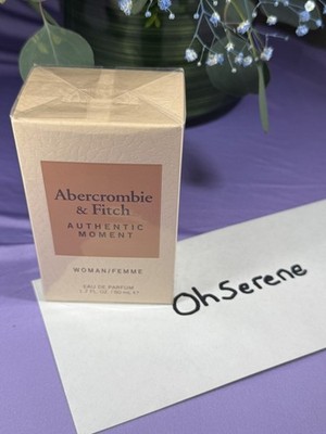Abercrombie & Fitch Authentic  MOMENT Woman Eau de Parfum -1,7 FL OZ - Brand New