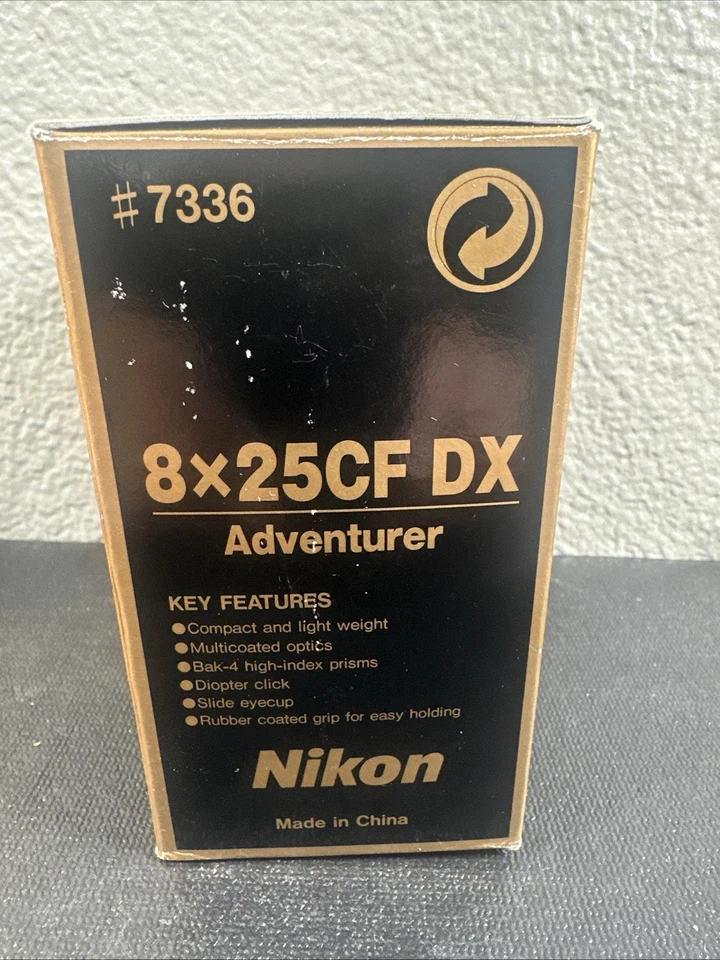 Nikon 8x25cf Dx Adventurer Compact Binoculars New Open Box - Image 2 of 4