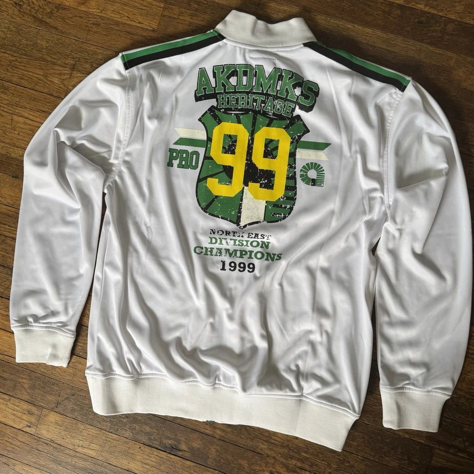AKDMKS Akademiks наследия мужской L молнии трек куртка 1999 костюм streetwear - Изображение 2 из 4