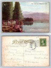 Grand Lake, CO-Colorado, Moffat Road Scenic Lake View c1911 Vintage Postcard