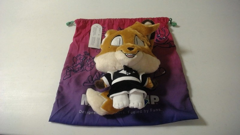 Balthy the Fox Maid Plush Twitter Manga comic Sexy Furry Makeship Only 980 RARE!