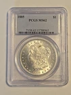 1885 Morgan Silver Dollar PCGS MS62 #1816