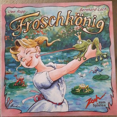 Froschkönig - Brettspiel von Games - vollständig - sehr gut erhalten