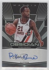 2019-20 Panini Obsidian Matrix Auto 48/99 Patrick Beverley #MA-PBV Auto 0eo6