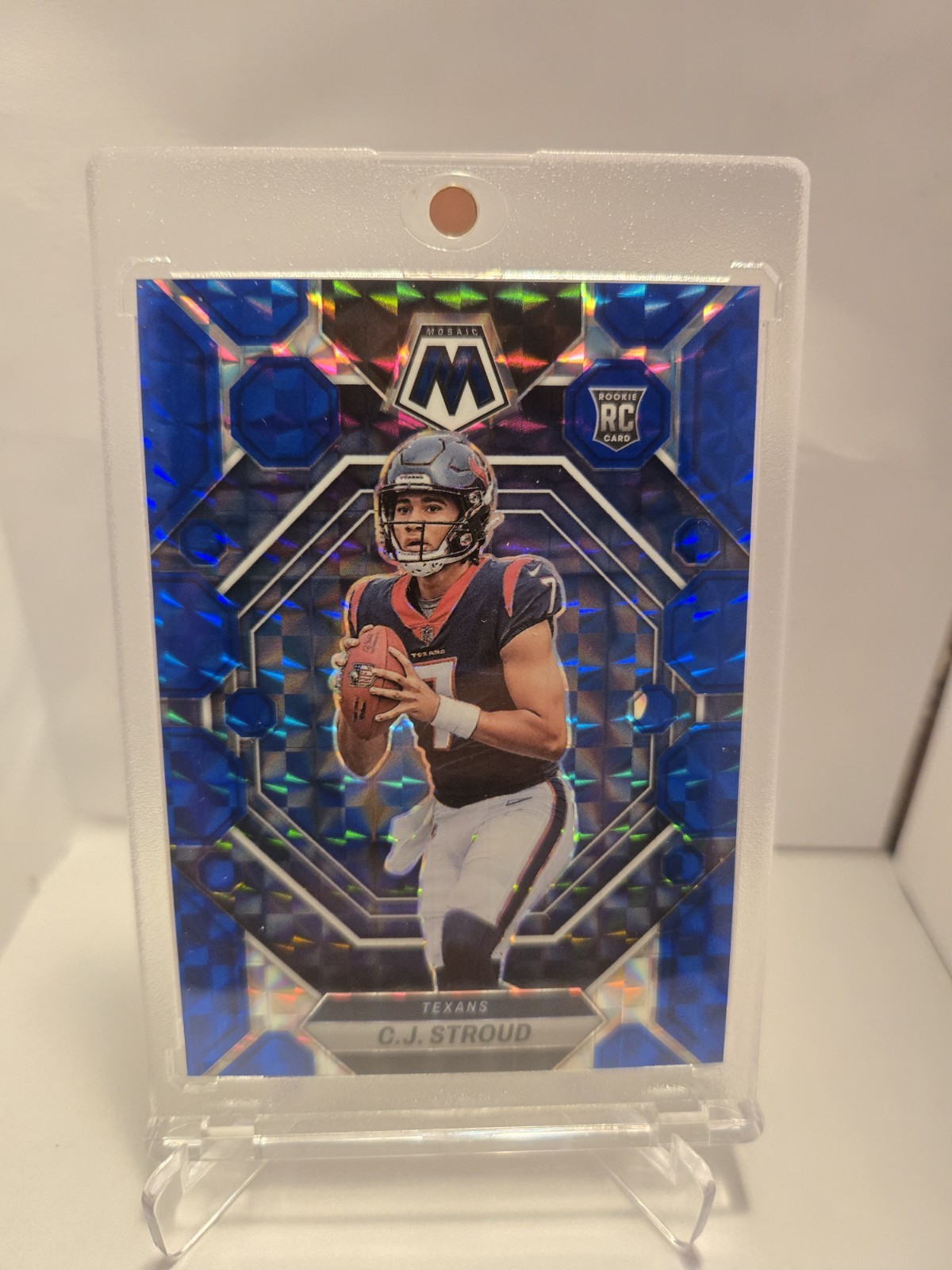 2023 Mosaic Football CJ Stroud Blue Prizm /99 Rookie Houston Texans RC #292