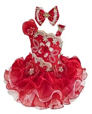 Jenniferwu G003 Infant Toddler Baby Newborn Little Girl's Pageant Party Dress