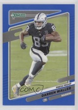 2021 Panini Donruss Press Proof Blue Darren Waller #88 8i8