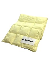 JIL SANDER DOWN SCARF, Nylon, YLW, Women's