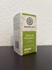 Nature Love Eisen & Vitamin C – 60 Tabletten