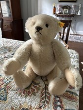 Vintage Steiff Bear With Button In Ear W/Growler Rare West Germany