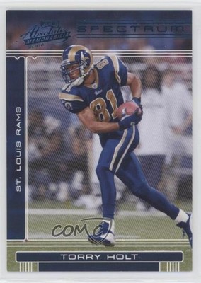 2006 Playoff Absolute Memorabilia Spectrum Blue 34/250 Torry Holt #138 0q1p