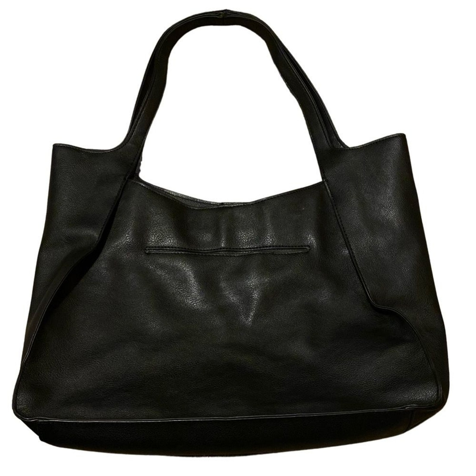 Bold Elements Black Shoulder Bag with Silver Stud… - image 2