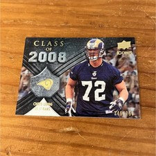 Upper Deck 2008 Icons Class of 2008 Chris Long Rams Serial Numbered Insert #CO10