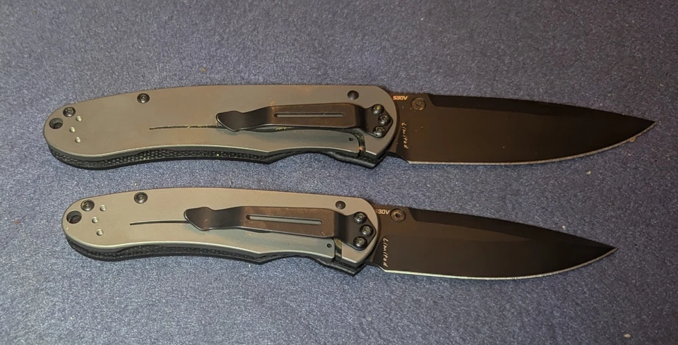 Bradley Cutlery Alias I And II 17600BT/650BT-600 Limited Set G10+Ti Handle  - Image 3 of 4