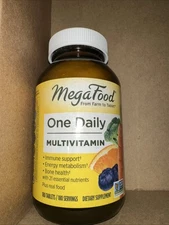MegaFood One Daily Multivitamin Dietary Supplement 180ct Exp 2026