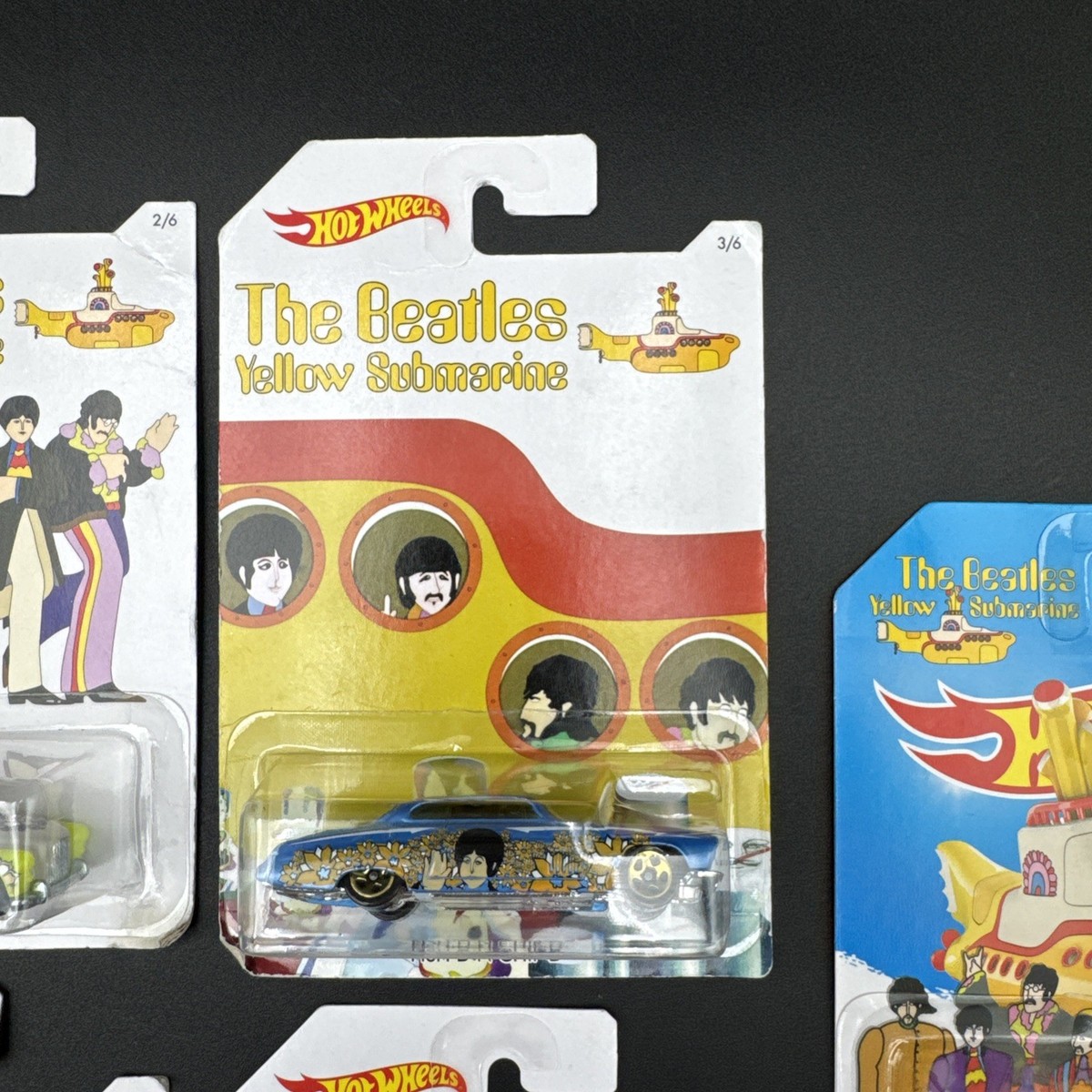 ホットウィール The Beatles YellowSubmarine5種セット ホットウィール The Beatles YellowSubmarine5種セット Hot