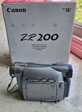 Canon ZR200 MiniDV Digital Camcorder Bundle w/ Charger New Battery