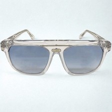 Sunglasses Cazal 8040 002 59 16 145 Crystal Silver Blue Gradient lens 100 Authe