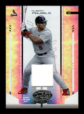 2004 Leaf Certified Materials Albert Pujols 7 Mirror White Relic 200