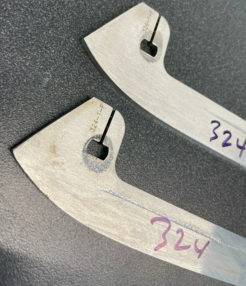 RBK Proformance 4 mm [324 mm 3 pernos 80 %] Portero Reebok CCM Hockey Runner Blades Foto 4 de 4