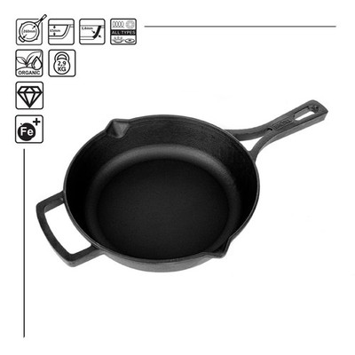 Brizoll Gusseisen Feuerpfanne 26 cm