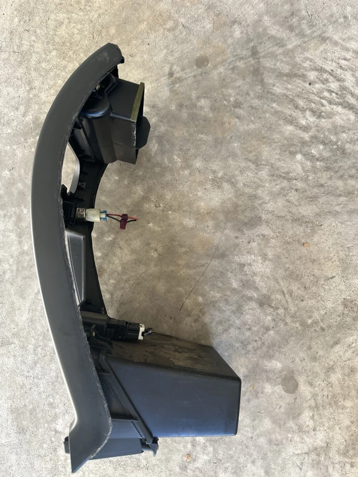 ⭐️Bisel de radio de tablero Nissan Xterra Frontier 2002-2004 negro moldura central OEM Foto 3 de 4