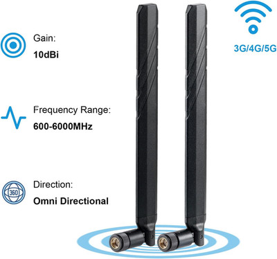 Cellular Trail Camera Replacement RP-SMA Male Antenna Compatible with Spypoin...
