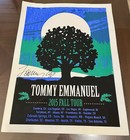 Rare! TOMMY EMMANUEL 2015 Fall Tour USA Signed 18”x24” Screen Print — photo 1