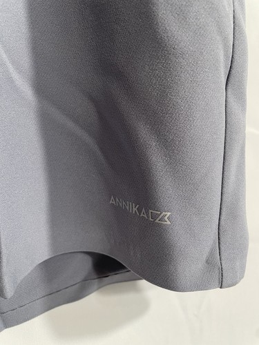 New Annika Cutter & Buck Shorts Womens Gray Pull On Golf CB DryTec UPF 50+ SZ XL - Picture 3 of 6