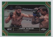 Amir Albazi Chrome 2024 Green Refractor /99 #16