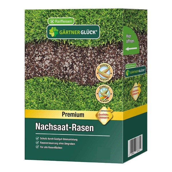 Raiffeisen GÄRtnerglÜCk Premium Nachsaat-Rasen 2 Kg – Rasensaat Nachsaat-image