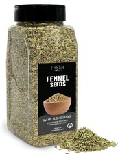 Whole Fennel Seeds 370G - Non GMO, All Natural, Cooking  Digestive Health