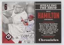 2017 Panini Chronicles Red 17/25 Billy Hamilton #68 0u2j