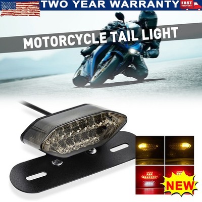 Rear Signal LED Turn Brake Running license plate Tail Clearance Universal Light