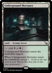Underground Mortuary Foil - Murders at Karlov Manor #271
