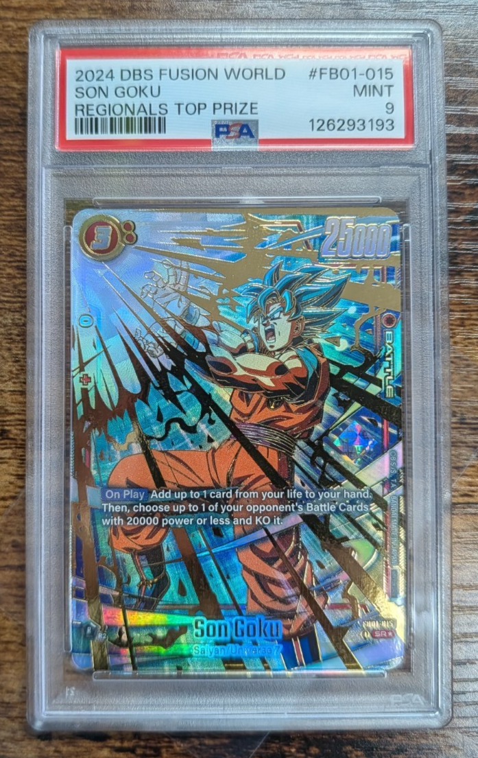 Son Goku SR FB01-015 Dragon Ball Tournament Top 32 Prize Promo