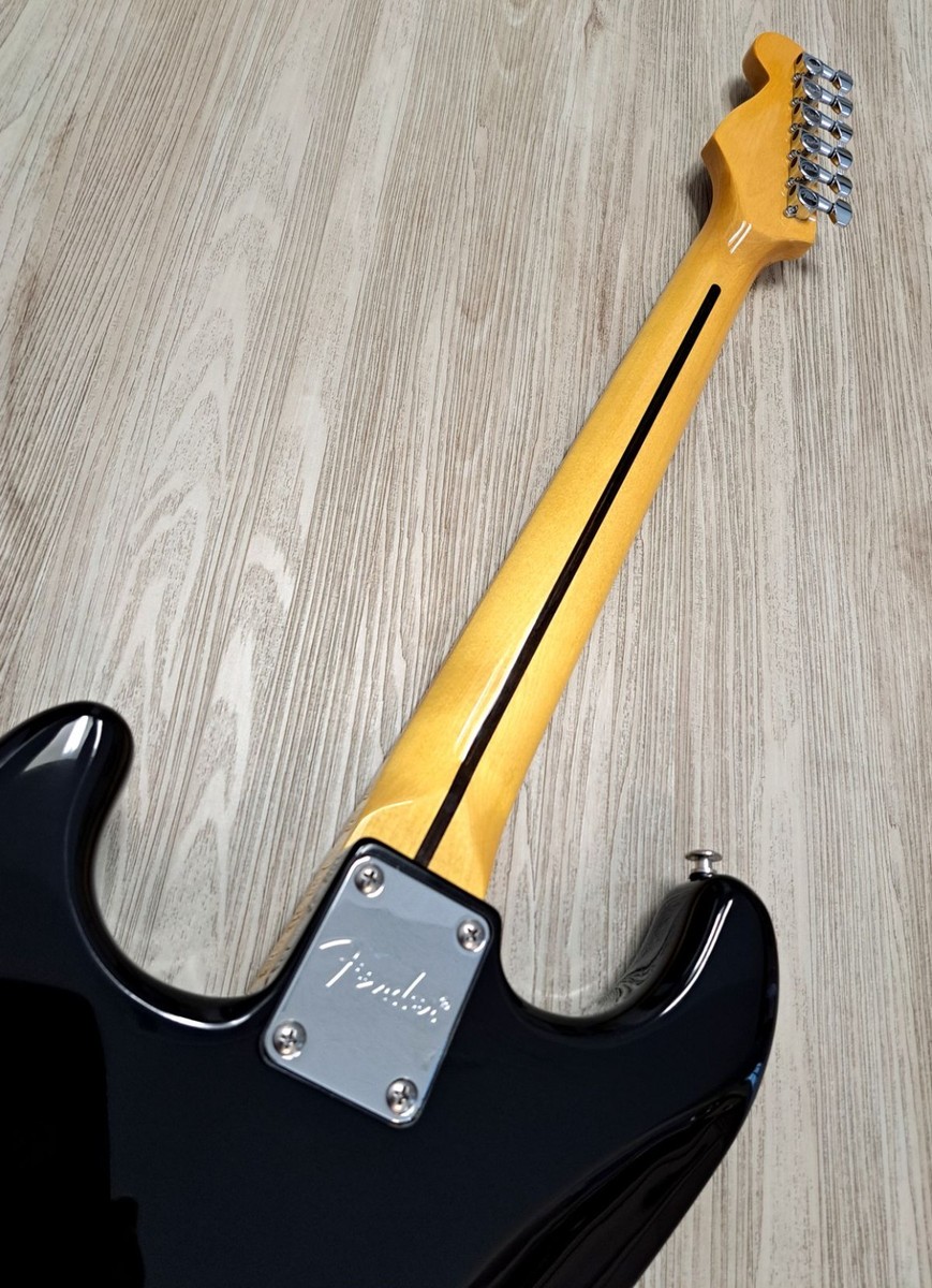 Fender Stratocaster Black Guitar w/ Gilmour MOD Strat SSS LTD