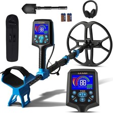 Metal Detector for Adults Professional, Double-D Waterproof Search Coil Gold ...