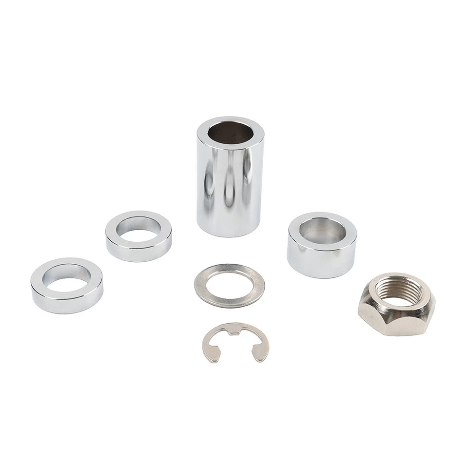 Motorcycle Rear Axle Nut Spacer Kit For Harley Softail FLST FSXT 2008+ Foto 4 de 4