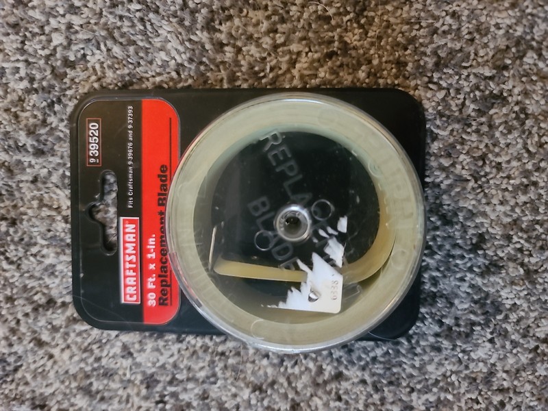 New SEARS Craftsman REPLACEMENT Tape Measure Blade 30ft x 1 in E-Z Change 939520