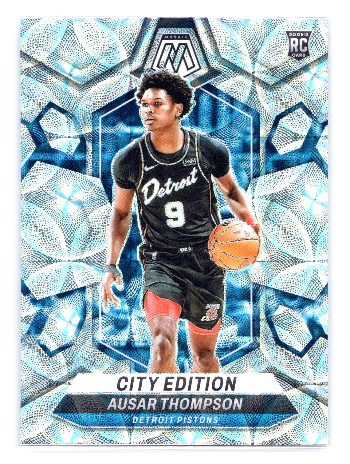 Ausar Thompson 2023-24 Mosaic #290 Silver Scope International RC Rookie